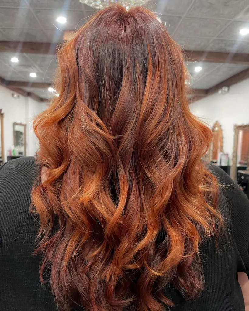 60 Stunning Red Balayage Hair Inspo Pics