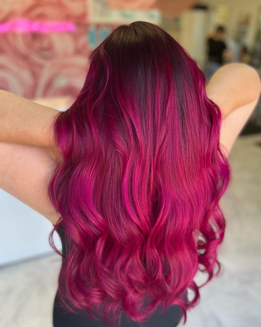 50 Magenta Hair Colors And Styles Trending In 2024