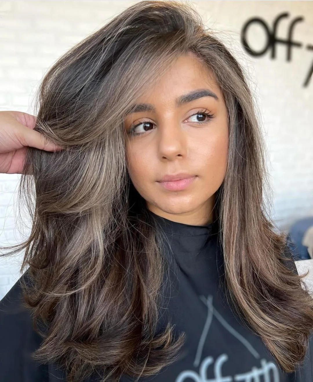 50 Looks de Balayage para Cabelo Castanho Acinzentado com uma Vibe de ...