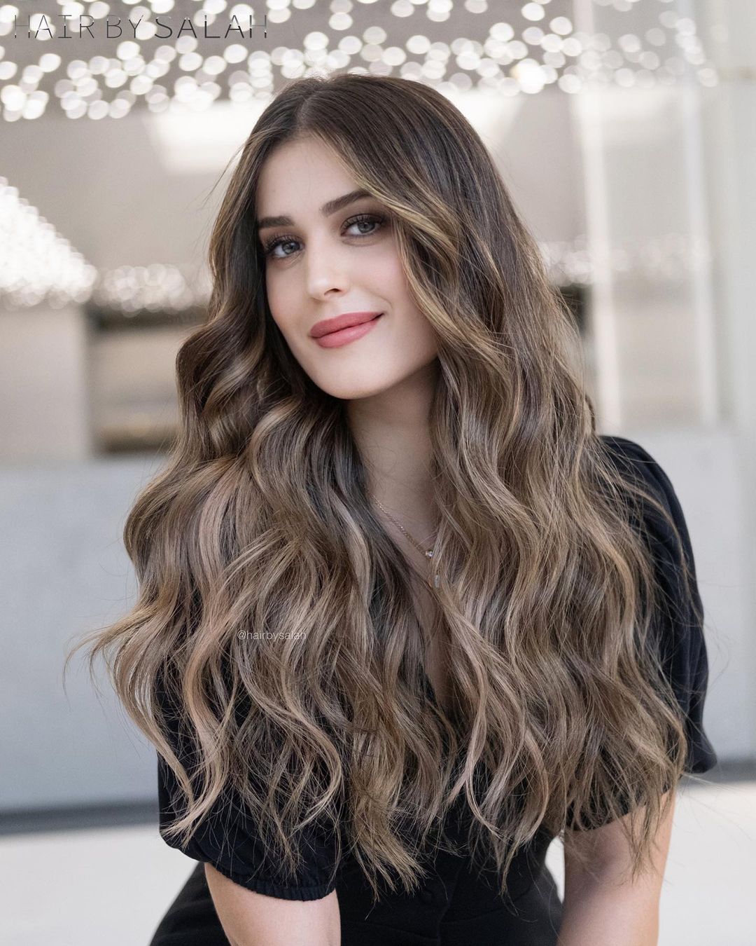 mushroom brown with highlights