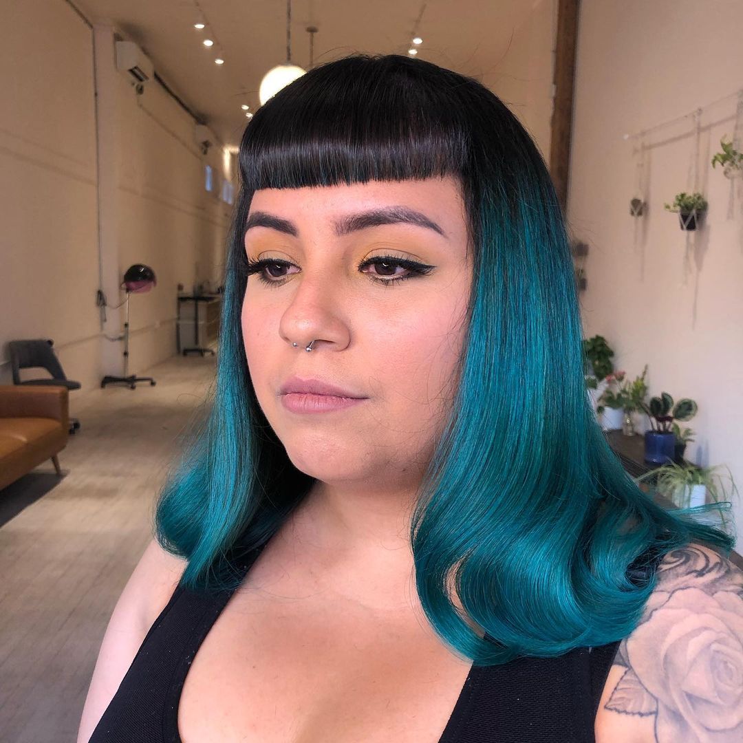 Cool Tones And Bettie Bangs 