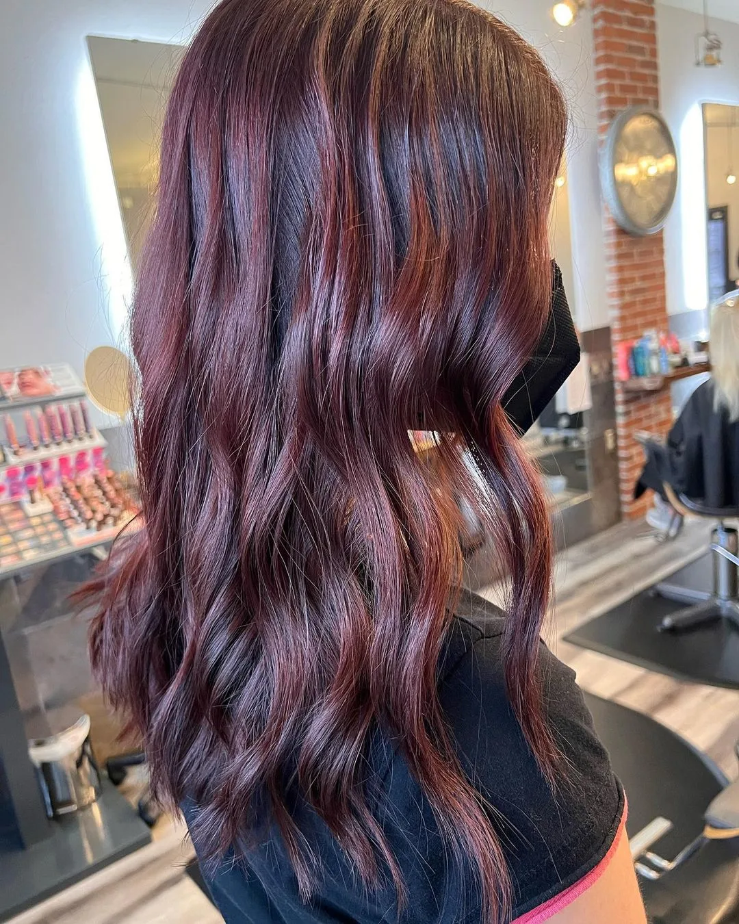 black ginger red hair