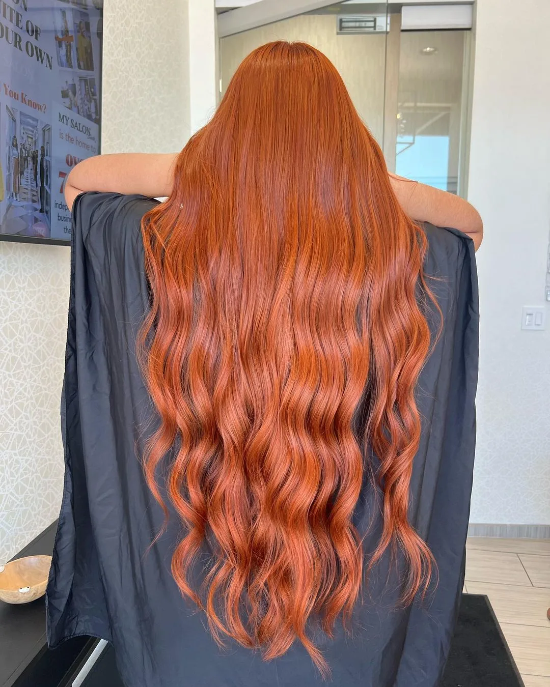 dark copper ginger hair