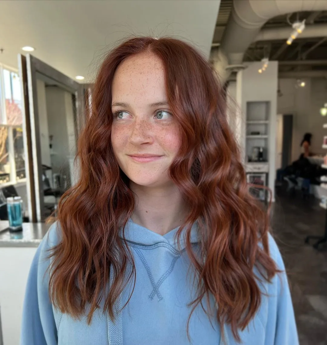 dark ginger chocolate copper hair