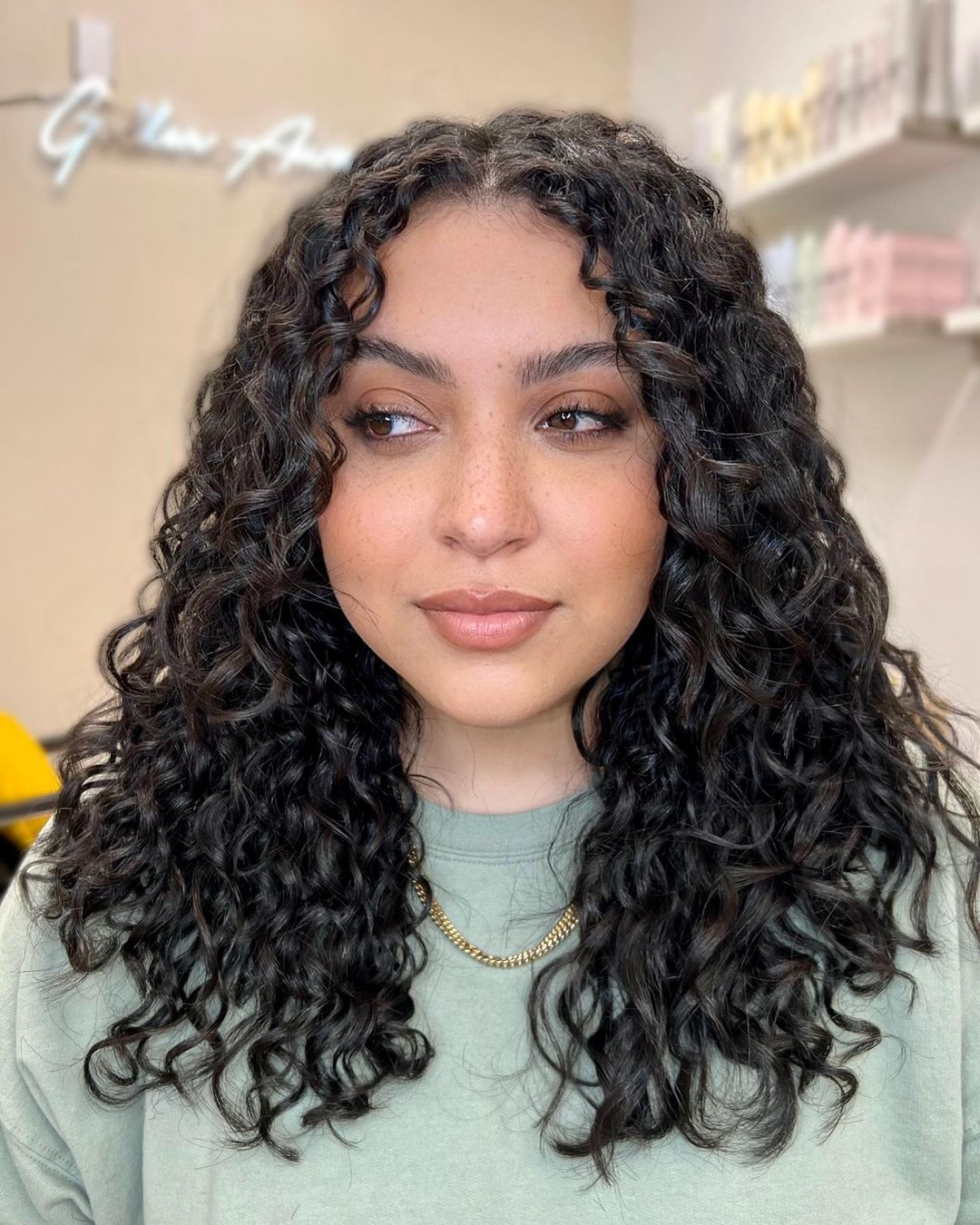 deva cut with face framing layers