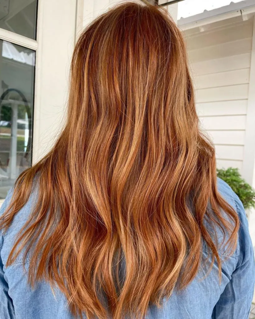 dimensional cowboy copper hair