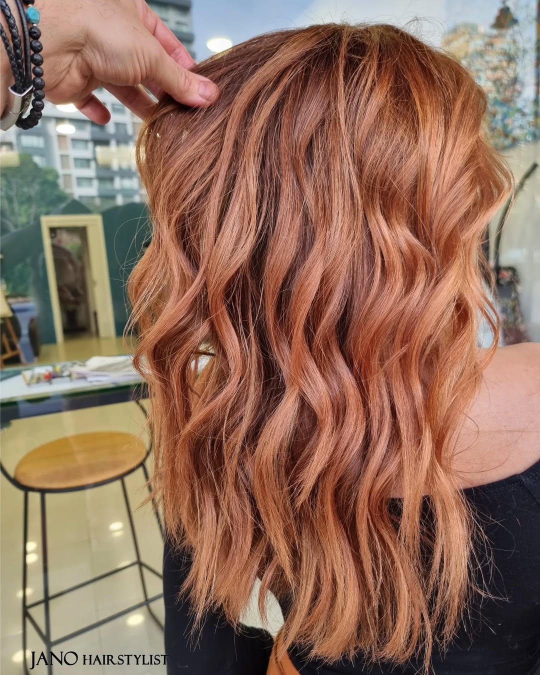 rusty copper hair