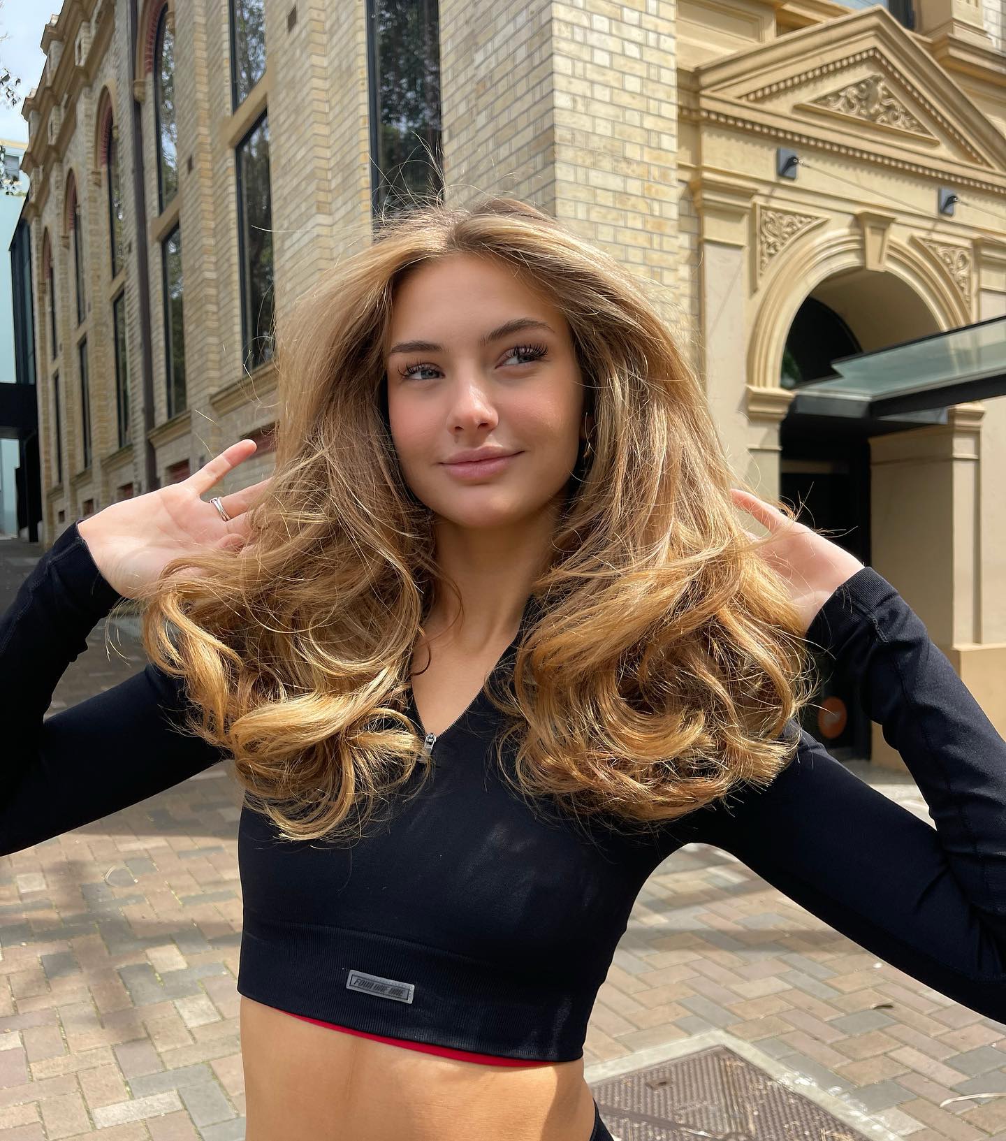 butterfly haircut on thick hair