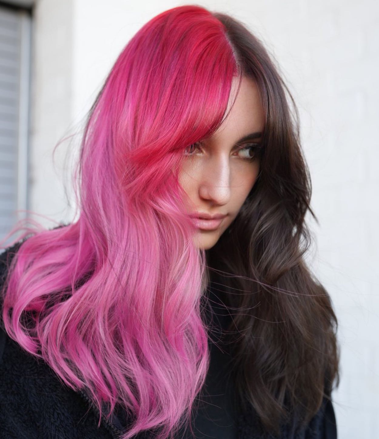 cheveux gémellaires bubblegum et moka