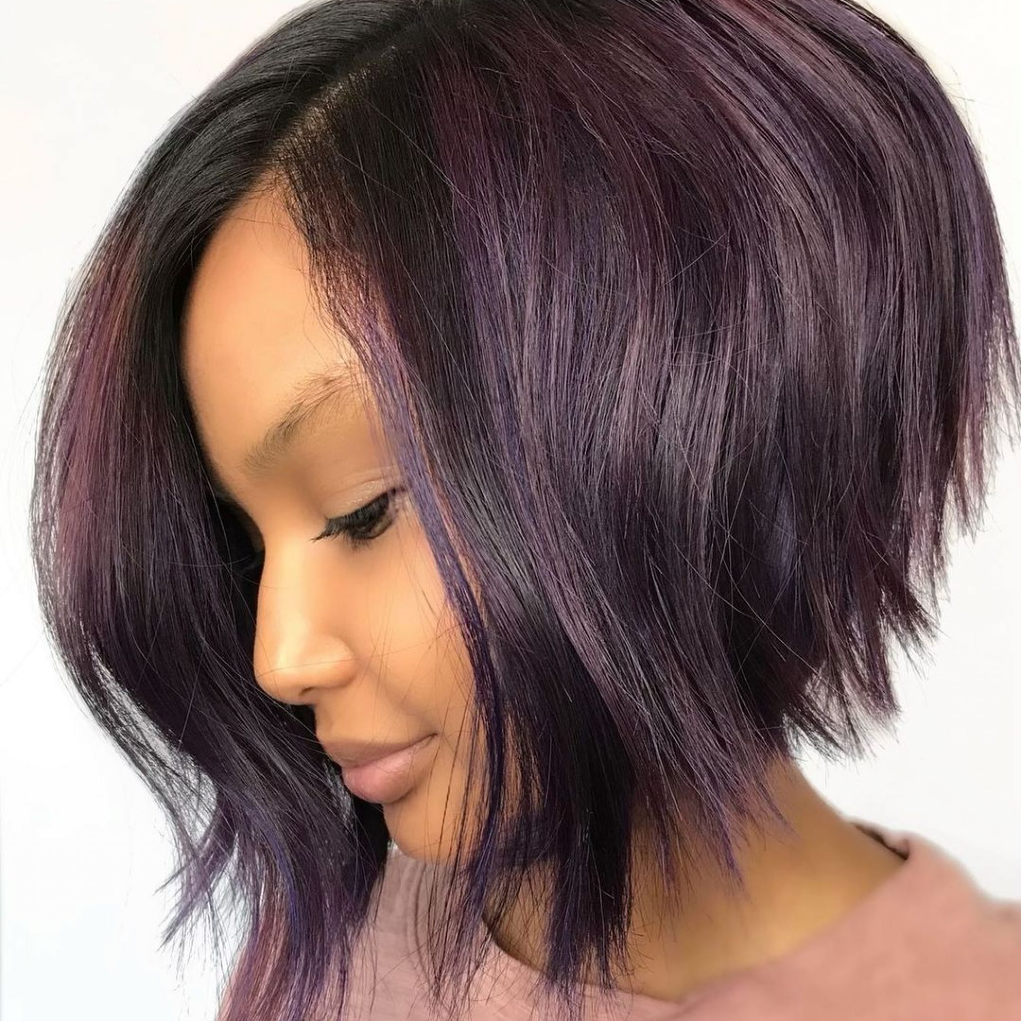 Medium Length Angled Bob Hairstyles - u1z315a