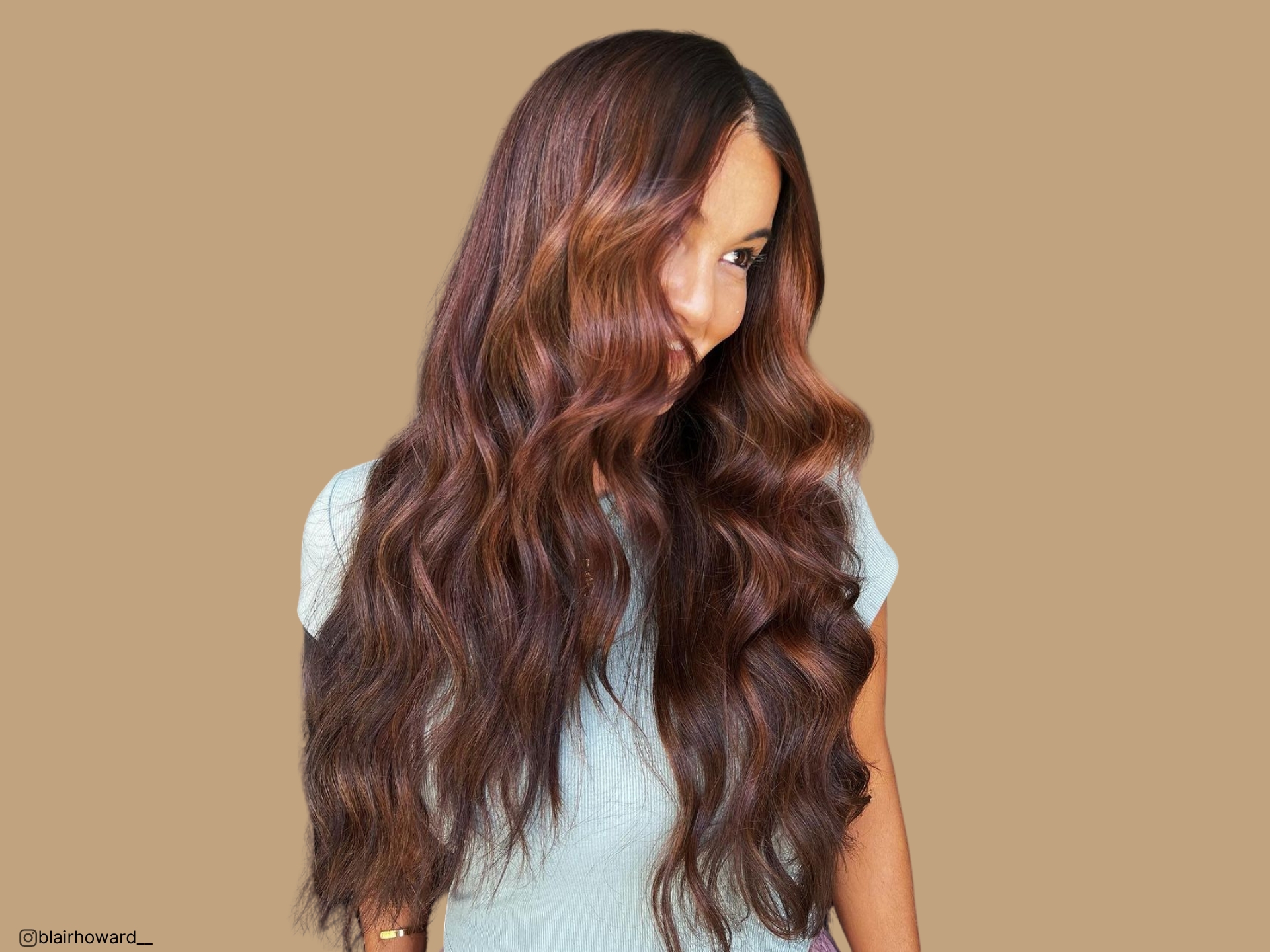 chocolate copper hair