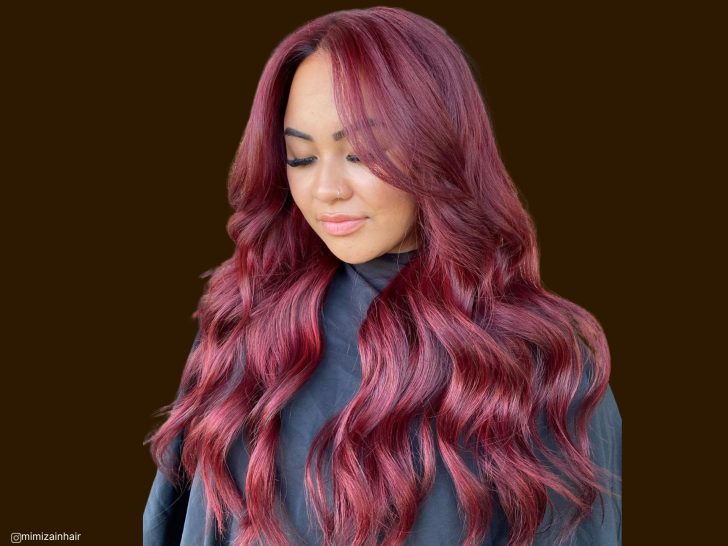 53 Maroon Hair Trends Perfect For 2024   60 Maroon Hair Trends Perfect For 2024 728x546 