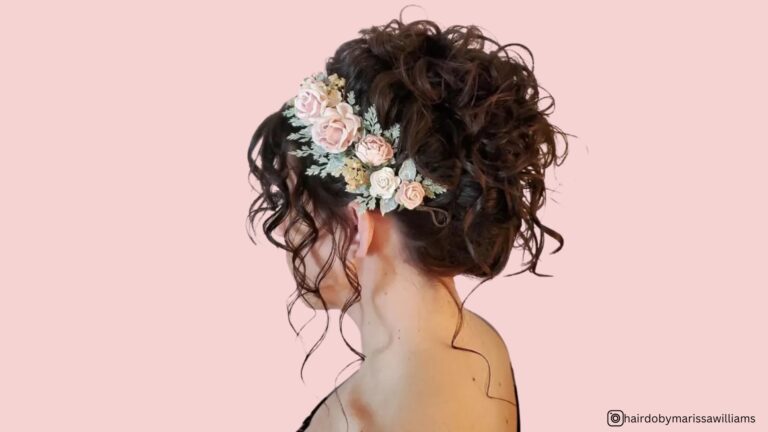 curly hairstyles updo
