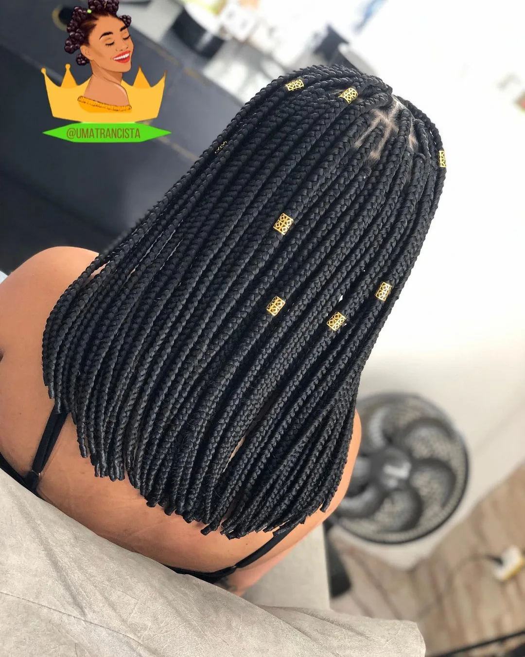 cleopatra box braids