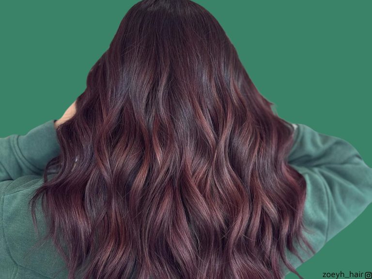 cherry brunette hair