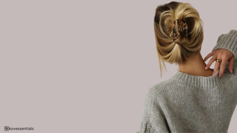 claw clip hairstyles long hair