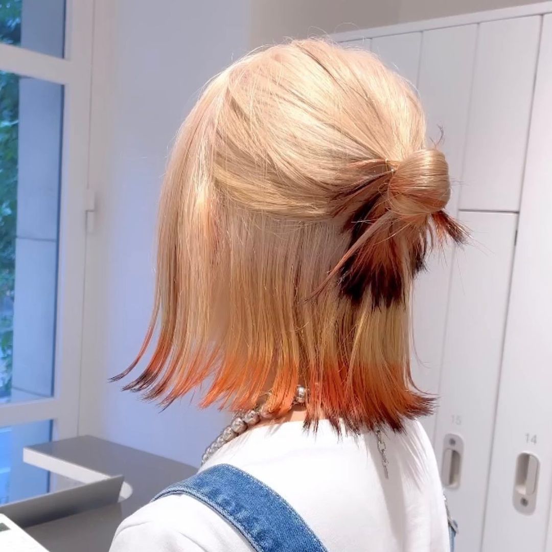 Dip Dye Fox Hair 