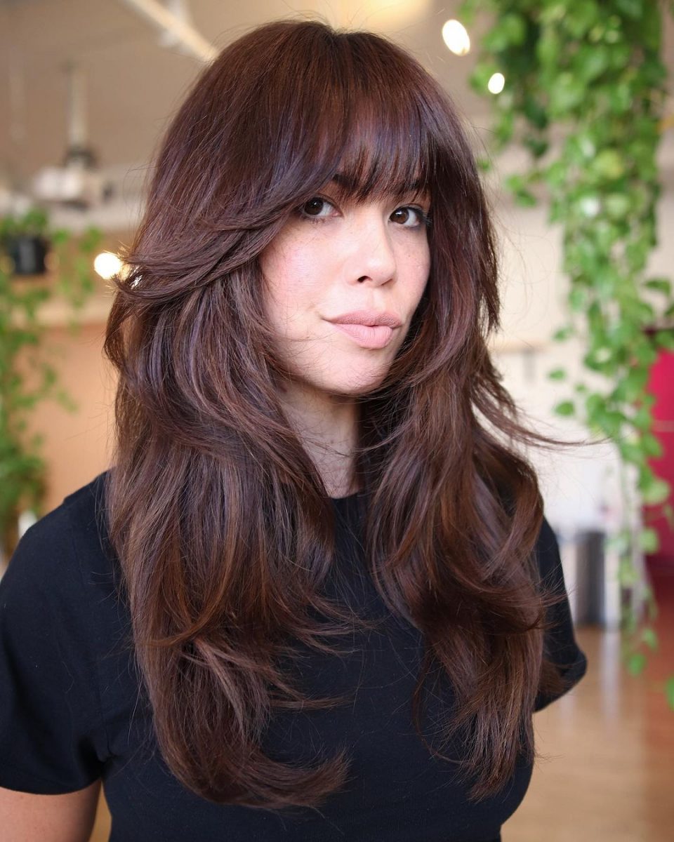 24 Cuts With Volume-Boosting Choppy Layers For Long Hair