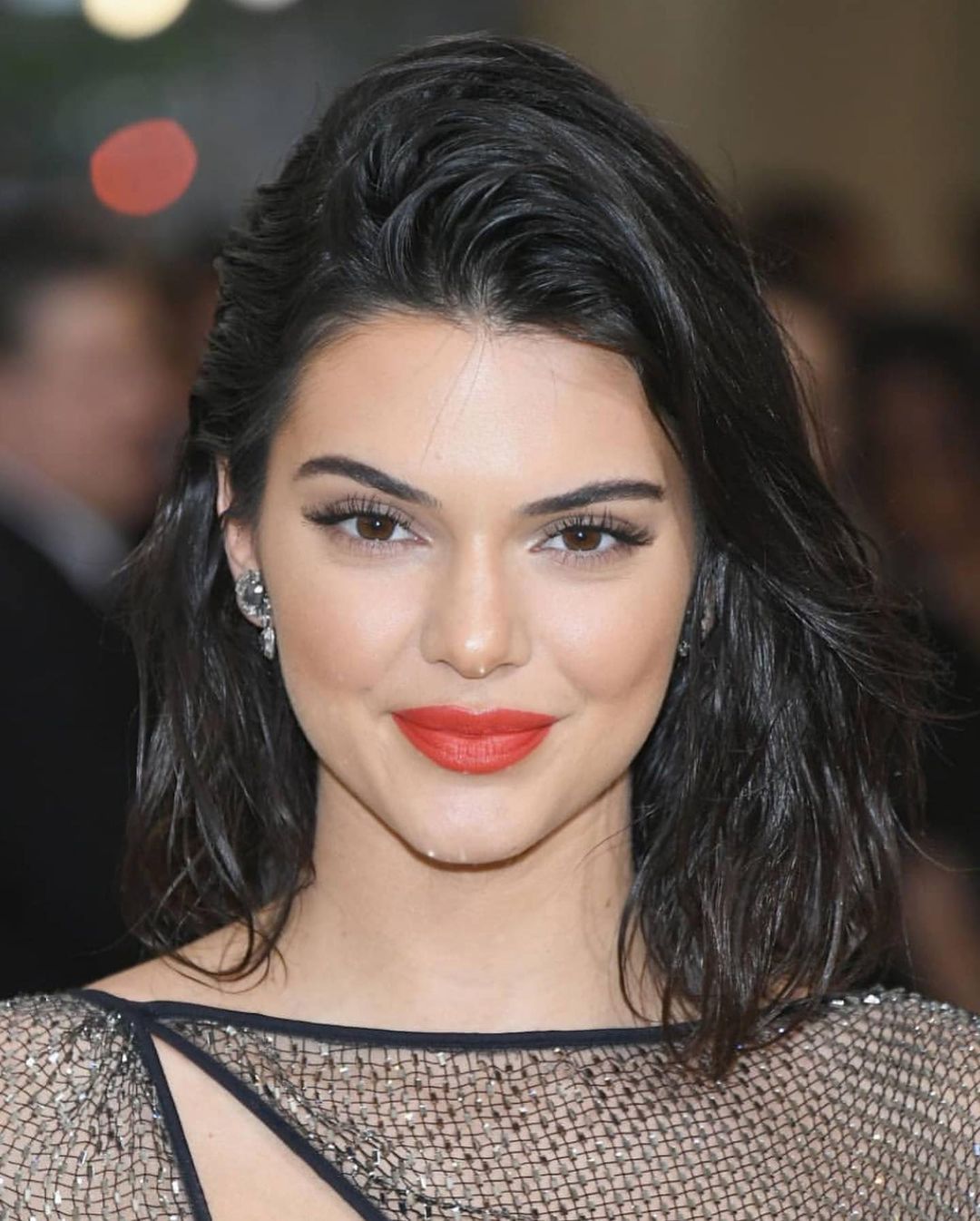 Kendal Jenner wet hairstyle