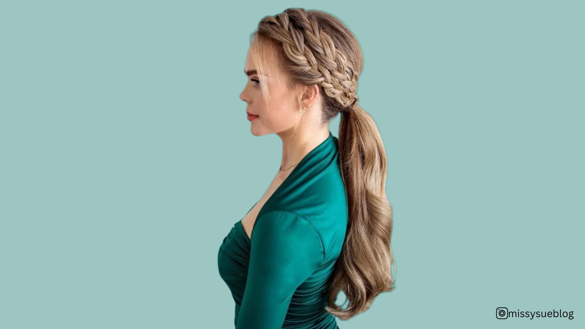 Dutch braid hairstyles