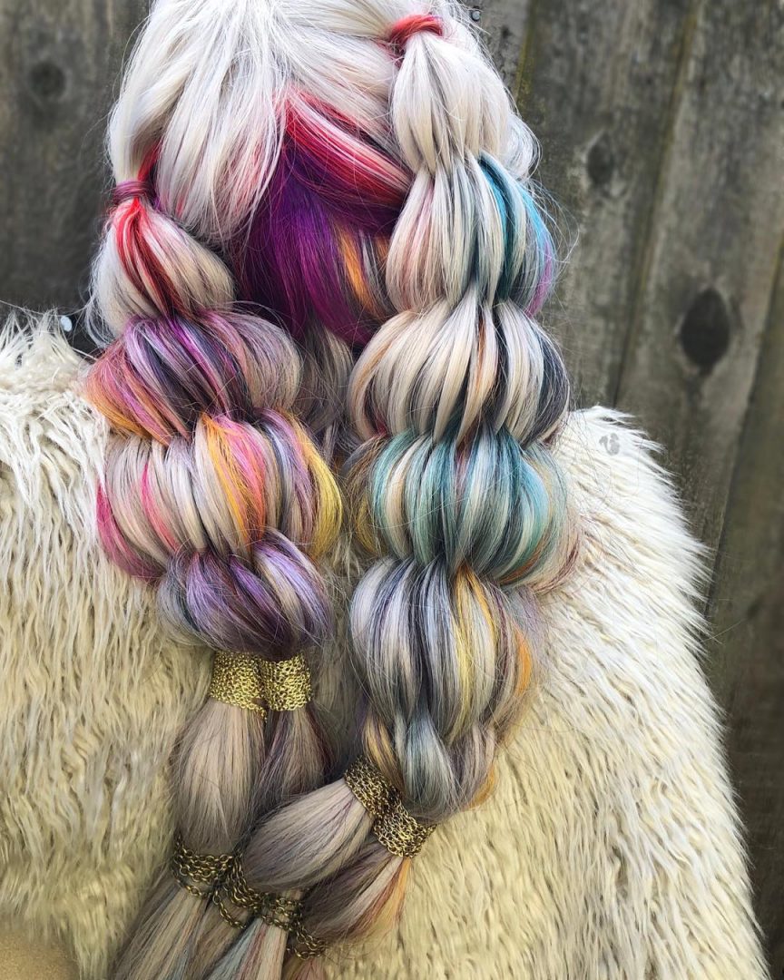 20 Prettiest Braided Pigtails For A Youthful Aesthetic