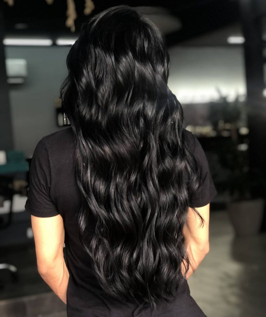 Cor do cabelo para cabelo preto: 25 ideias que vale a pena imitar