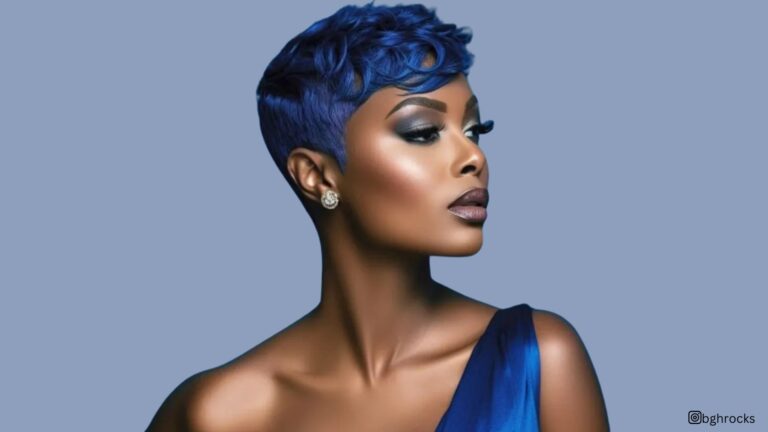 wavy pixie cut