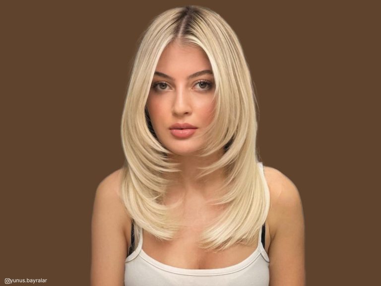 gelaagd haar medium