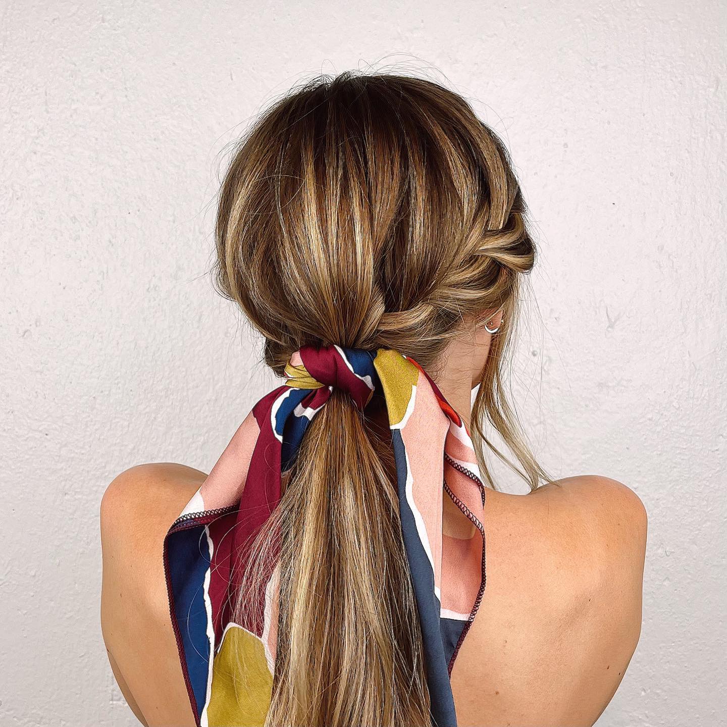 twisted ponytail