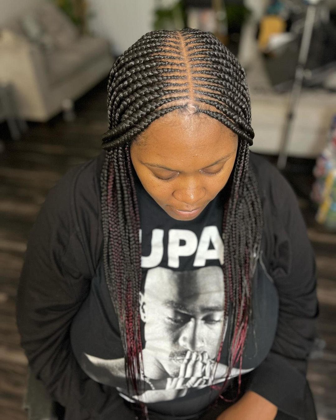 2 layer feed-in braids