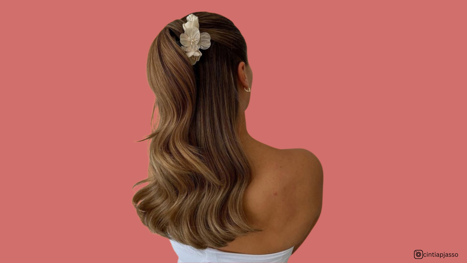 half updos for medium length hair