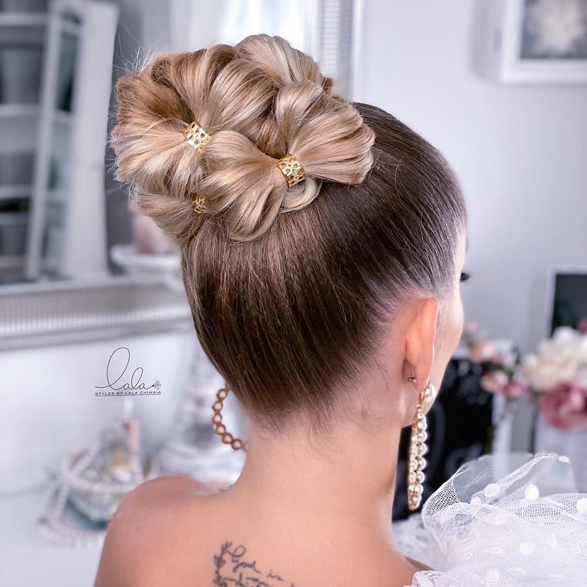 bow updo