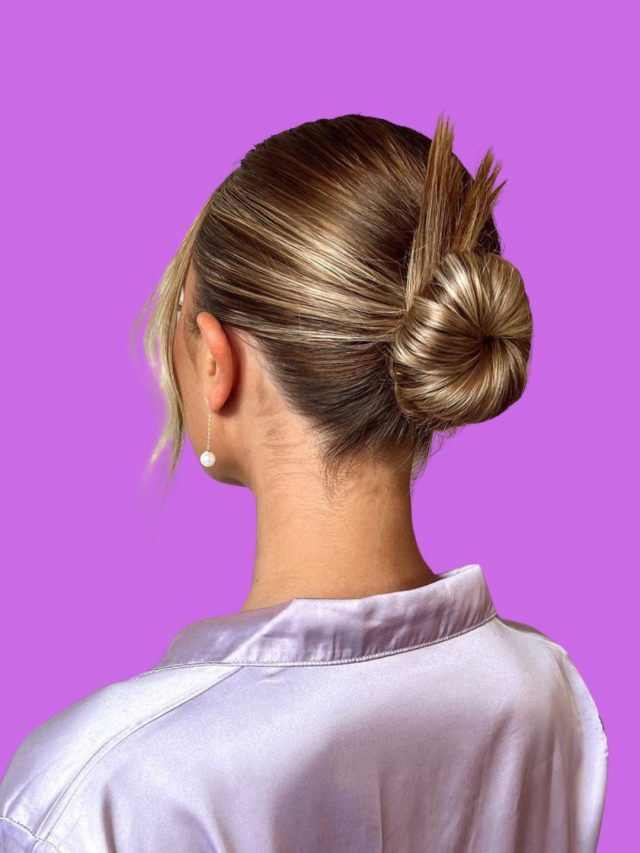 updos veloci per capelli medi