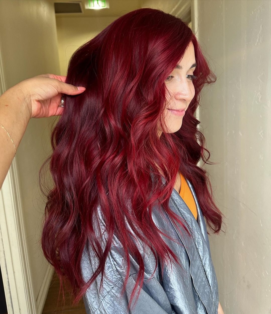 dark ariel red hair