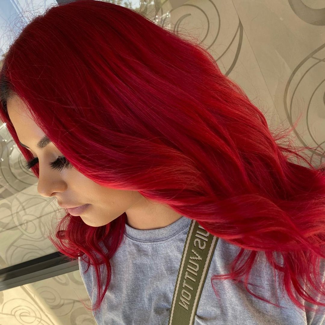 hot red hair color