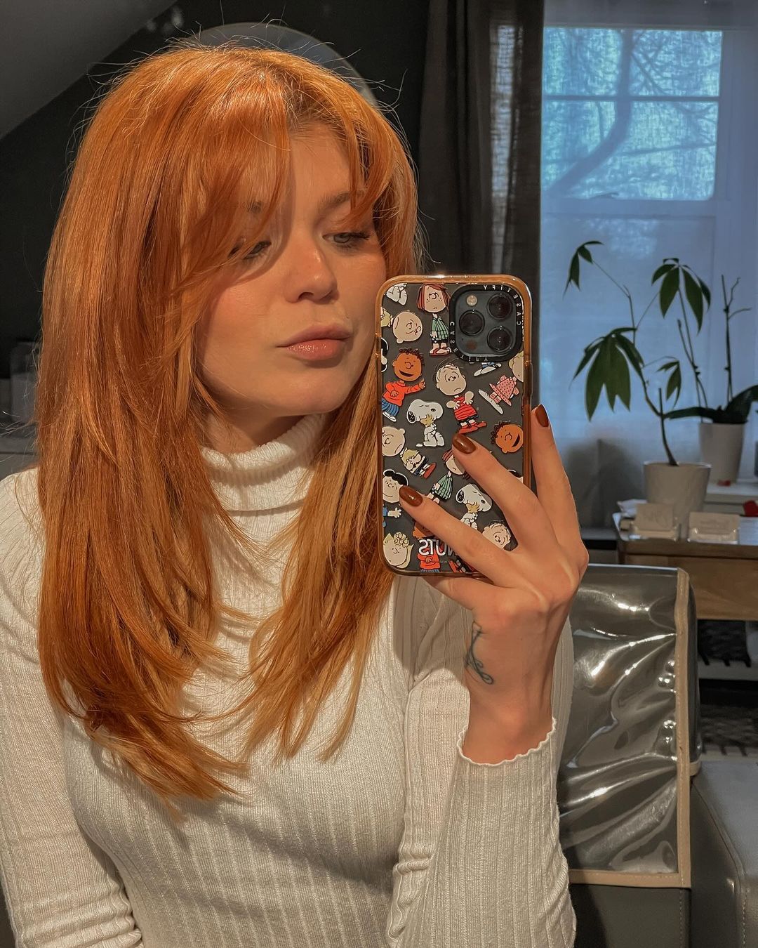 natural ginger red hair