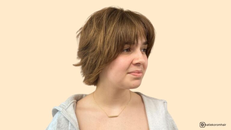 short hair wolf cut
