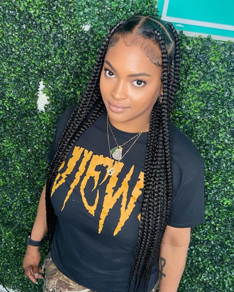 These 18 Boho Knotless Braids Styles Are Real Head-Turners