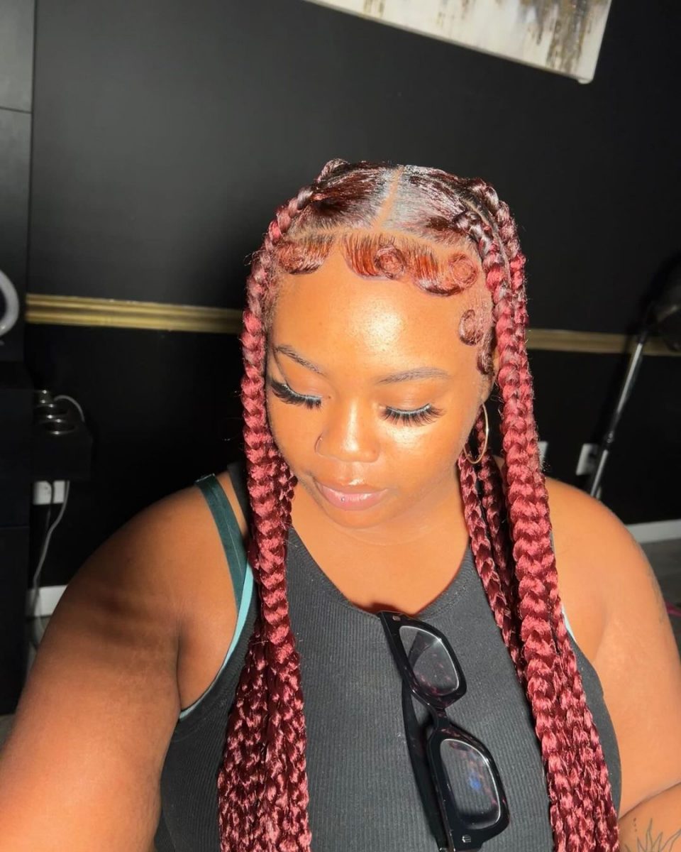 These 18 Boho Knotless Braids Styles Are Real Head-Turners