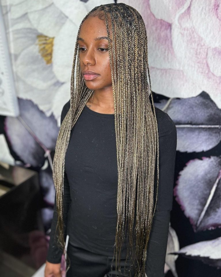 These 18 Boho Knotless Braids Styles Are Real Head-Turners