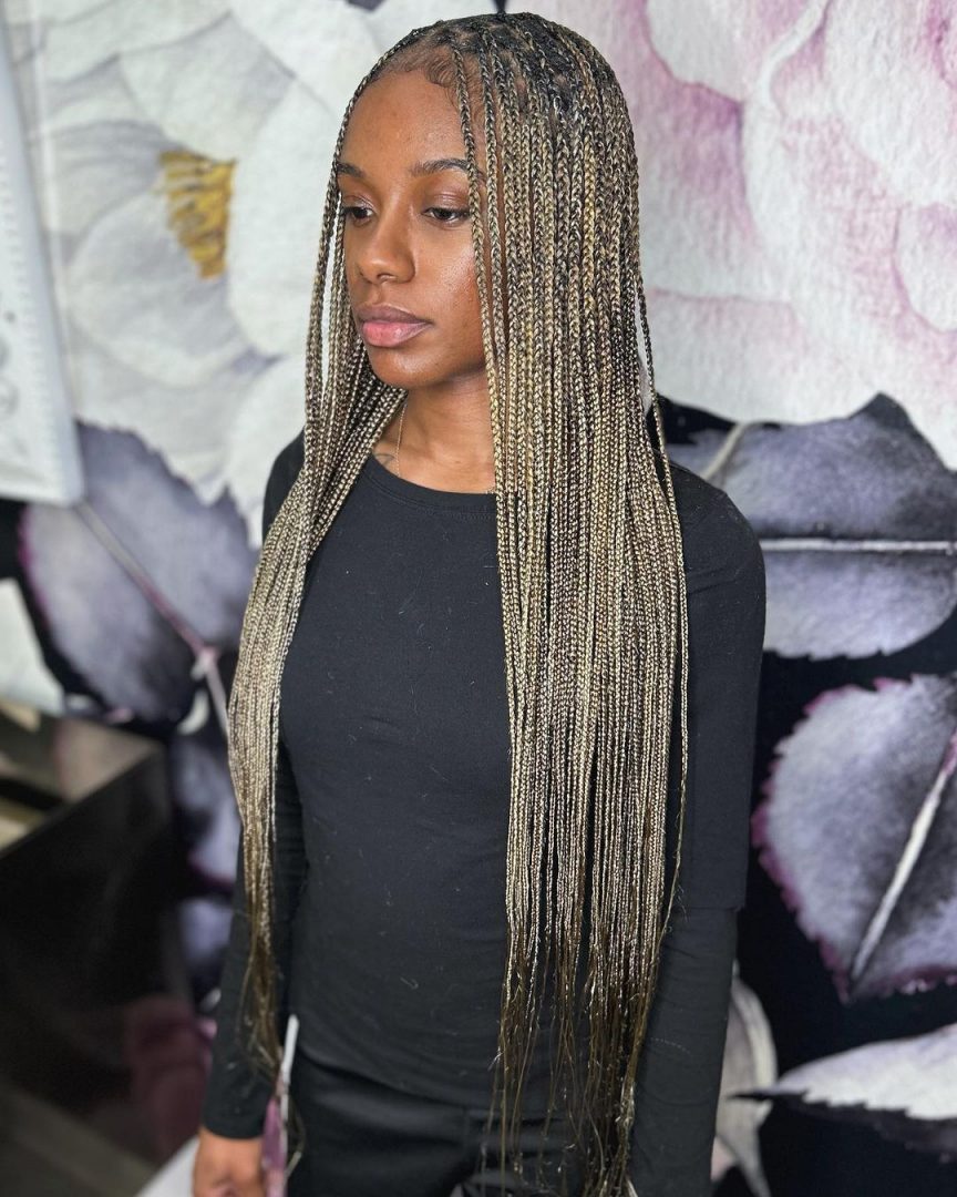  These 18 Boho Knotless Braids Styles Are Real Head-Turners