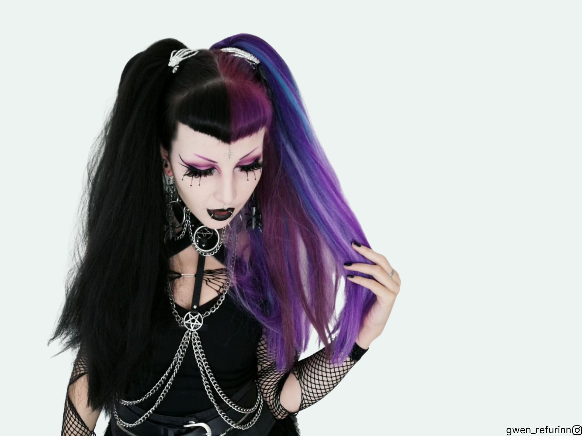15 ideas icónicas de peinados góticos para inspirar tu lado oscuro