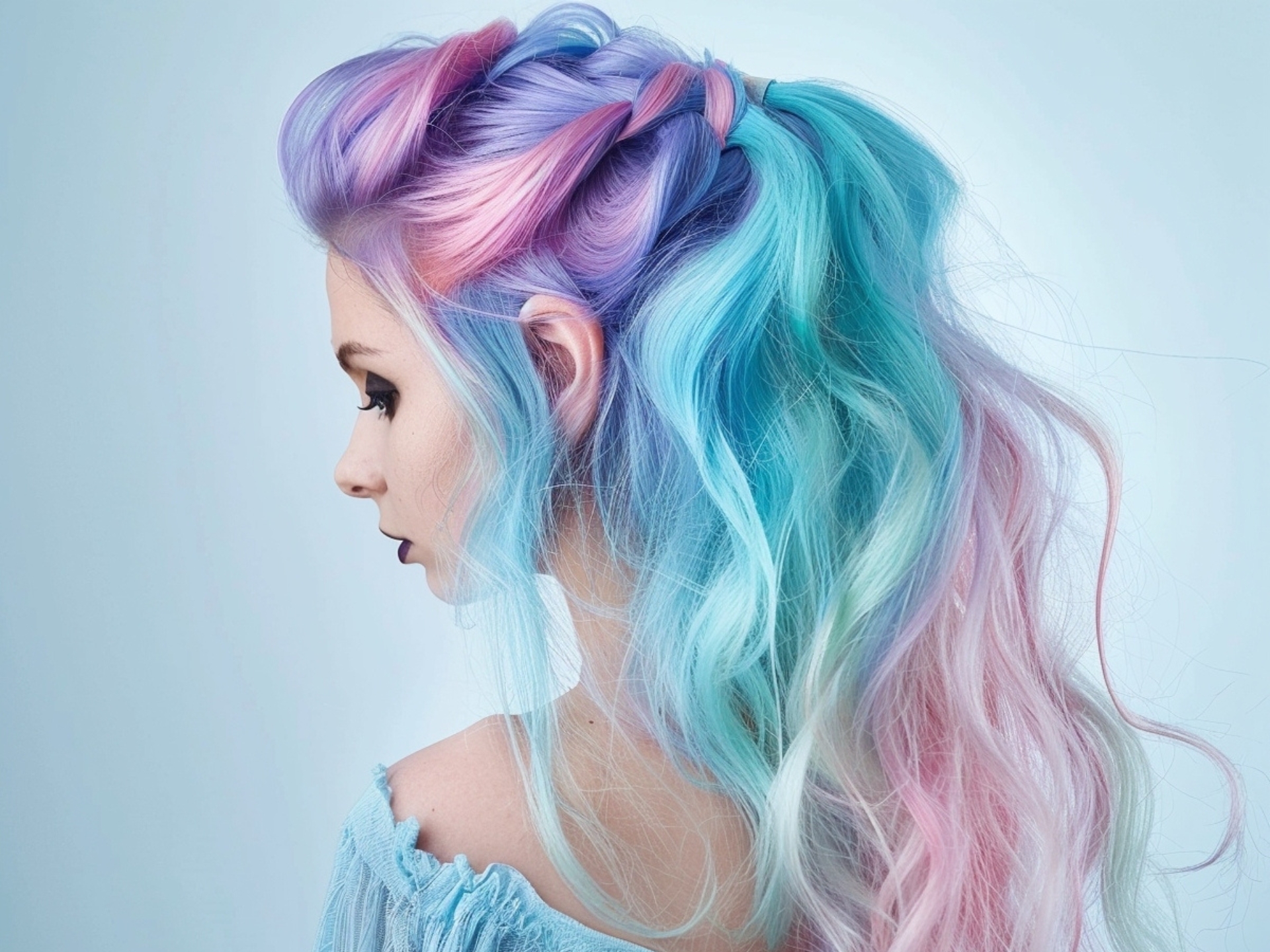 20 idee uniche per capelli color zucchero filato per un look super dolce.