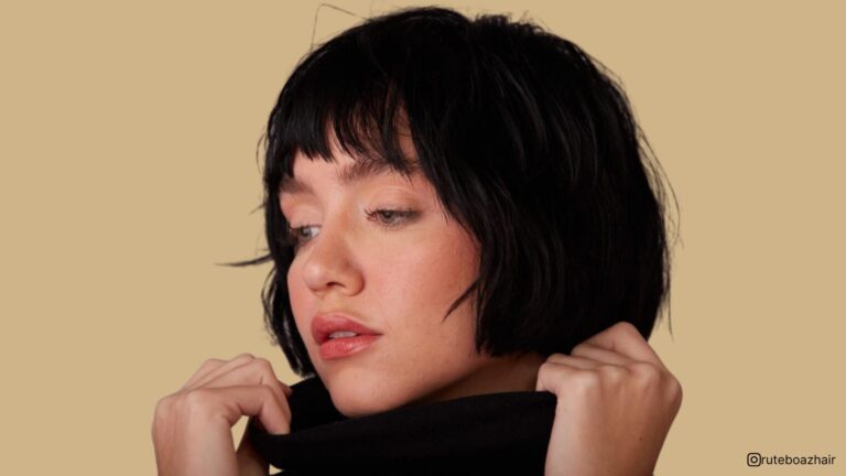 coiffure courte pour cheveux épais