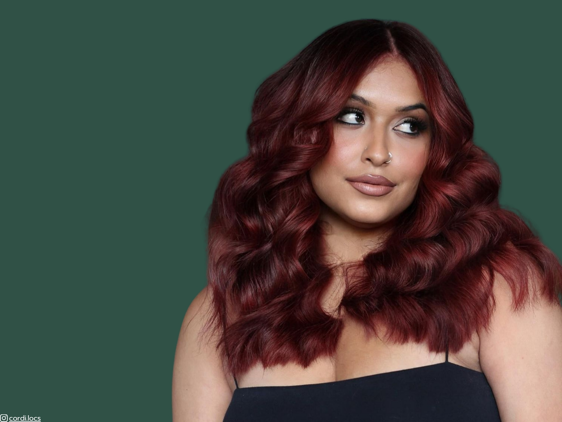 A tendência da cor do cabelo Cherry Cola está de volta para voltar a ser o centro das atenções
