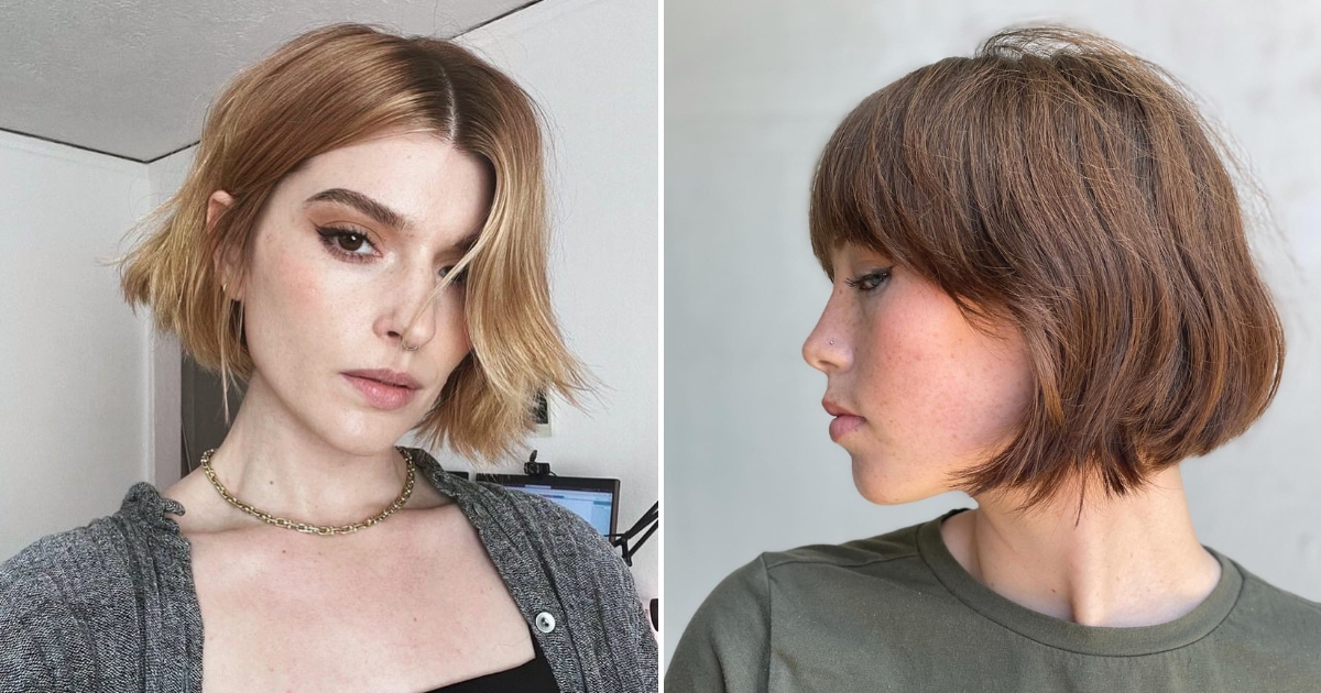 Wavy Bob Razor Razor-Cut Bob Is The Coolest Hair Trend Of The Season