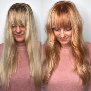 Blonde With Strawberry Blonde Lowlights Offers A Perfect Summer Look