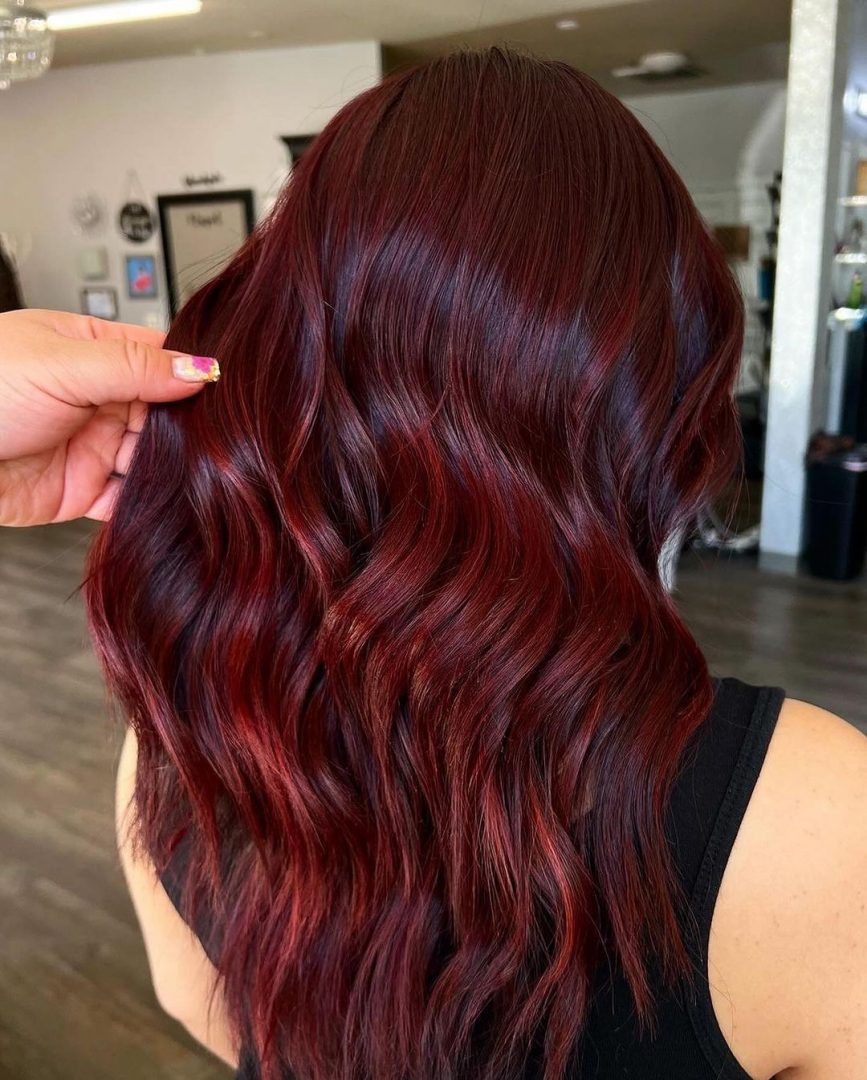 cherry cola hair dye color