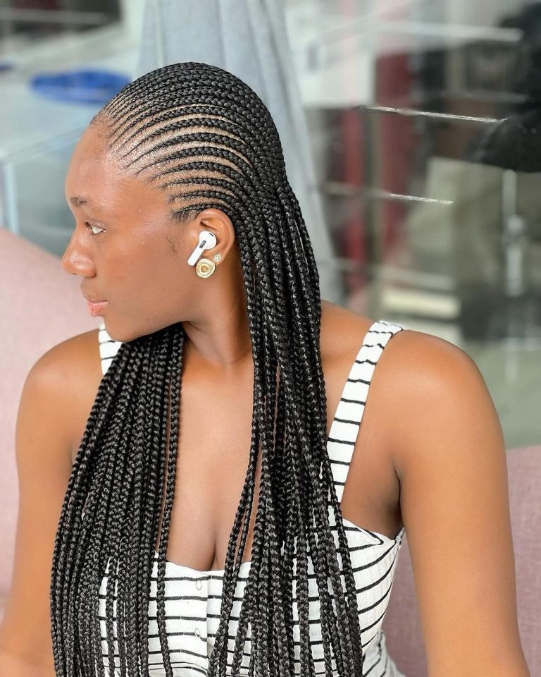 #4 Straight-Back Cornrows - Flawless Hair