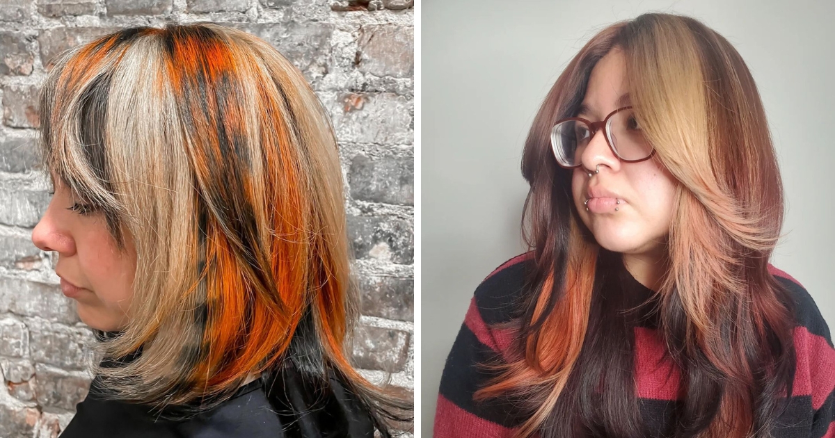 18 Calico Hair Color Ideas For A Boldest Hue Combination